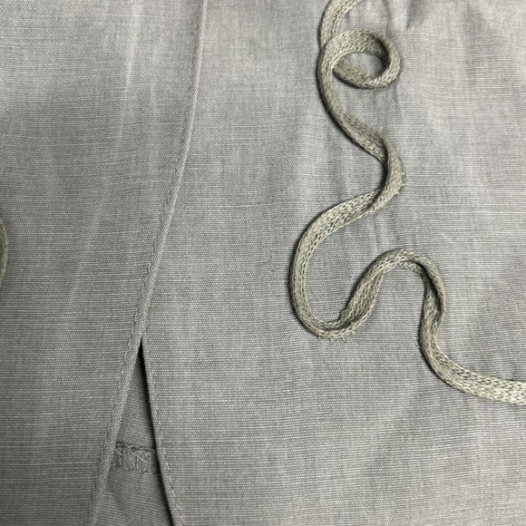 VTG Perceptions By Irene B Green Shoulder Padded Button Up Embellished Blouse 14 - Picture 10 of 10